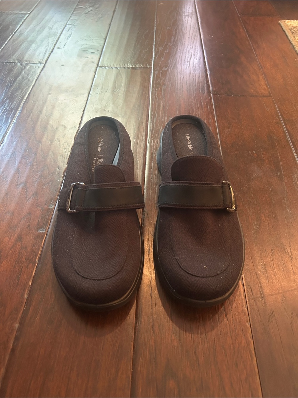 Slip-On Buckle Loafers